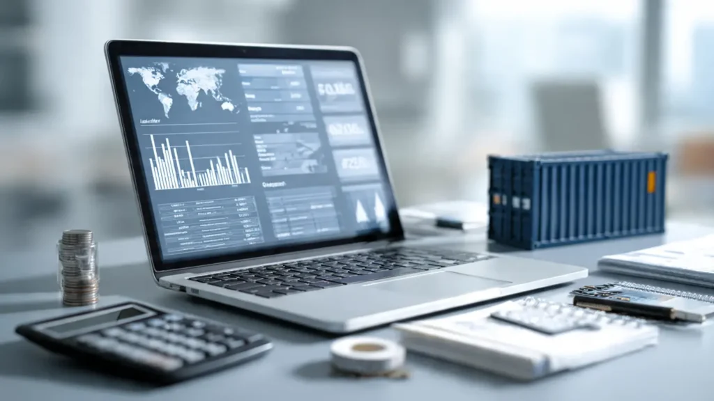 Online freight tools including CBM calculator, duty calculator, and instant freight rate estimator for importers