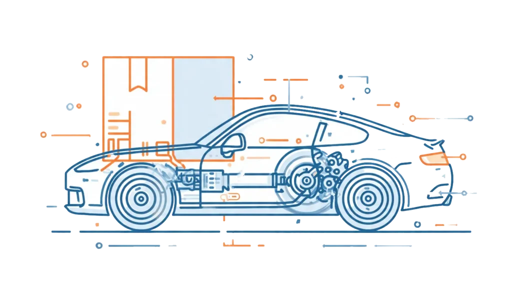 Auto parts and accessories import logistics with HS code accuracy, duty calculation and smooth customs clearance