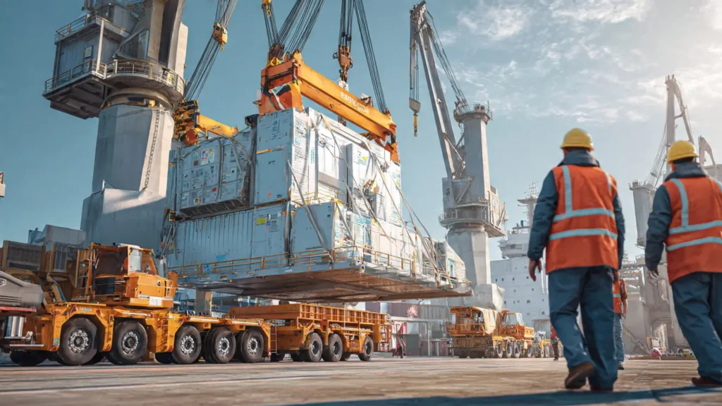 Project cargo and specialized shipment handling with compliance-led logistics execution