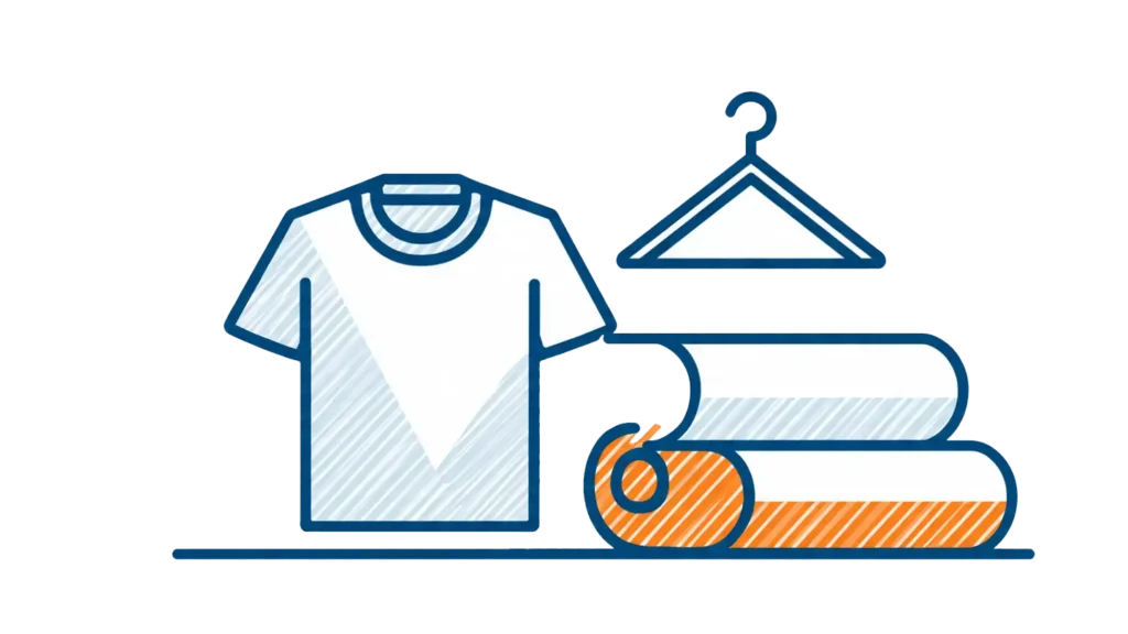 Garments and textile import logistics using air and sea freight with fast customs clearance and damage free delivery