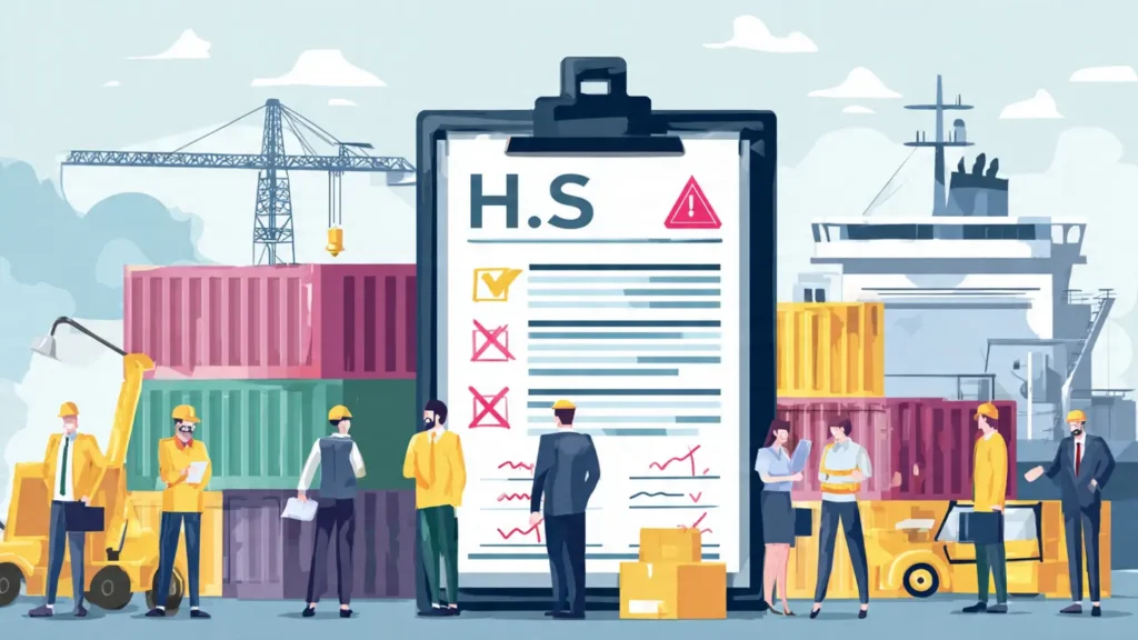 Incorrect HS code classification as a common import challenge in India