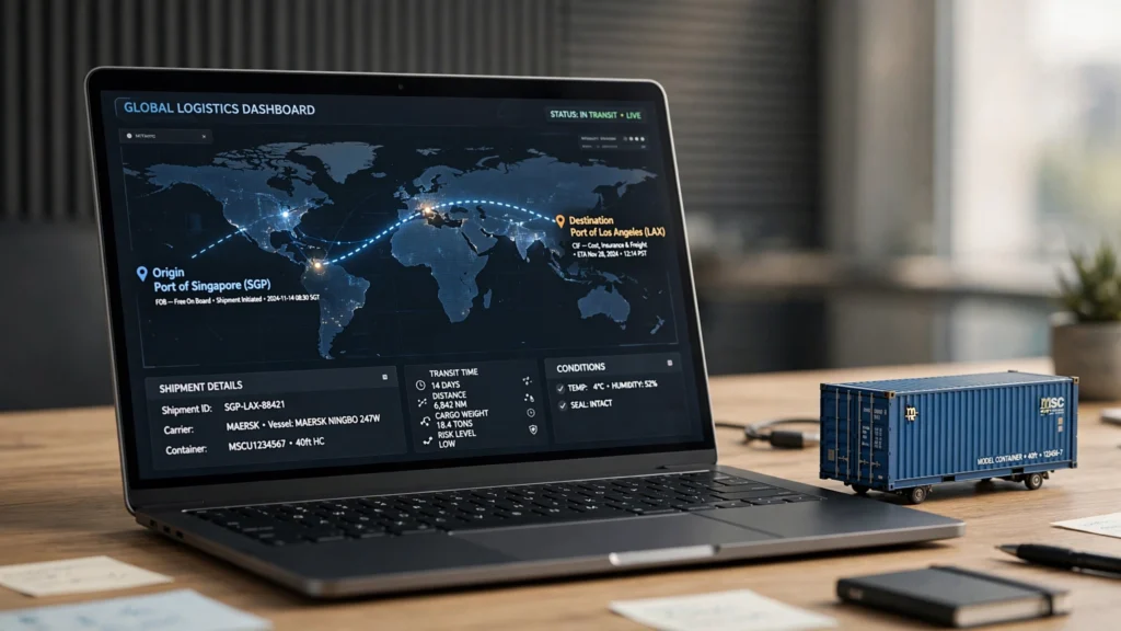 The Global Shipment Details (Origin, Destination & Incoterms)
